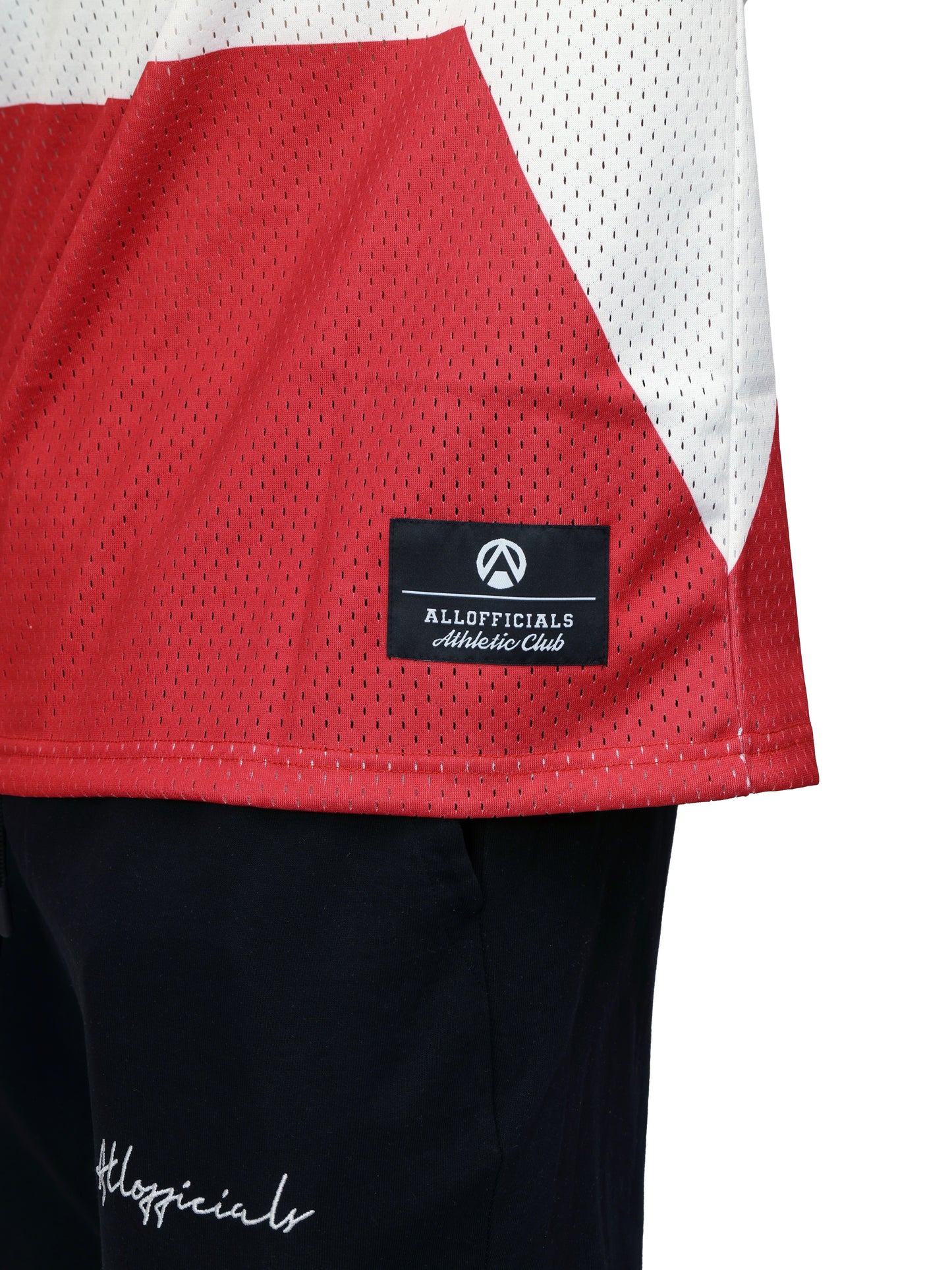 Athletic Mesh Jersey Maroon
