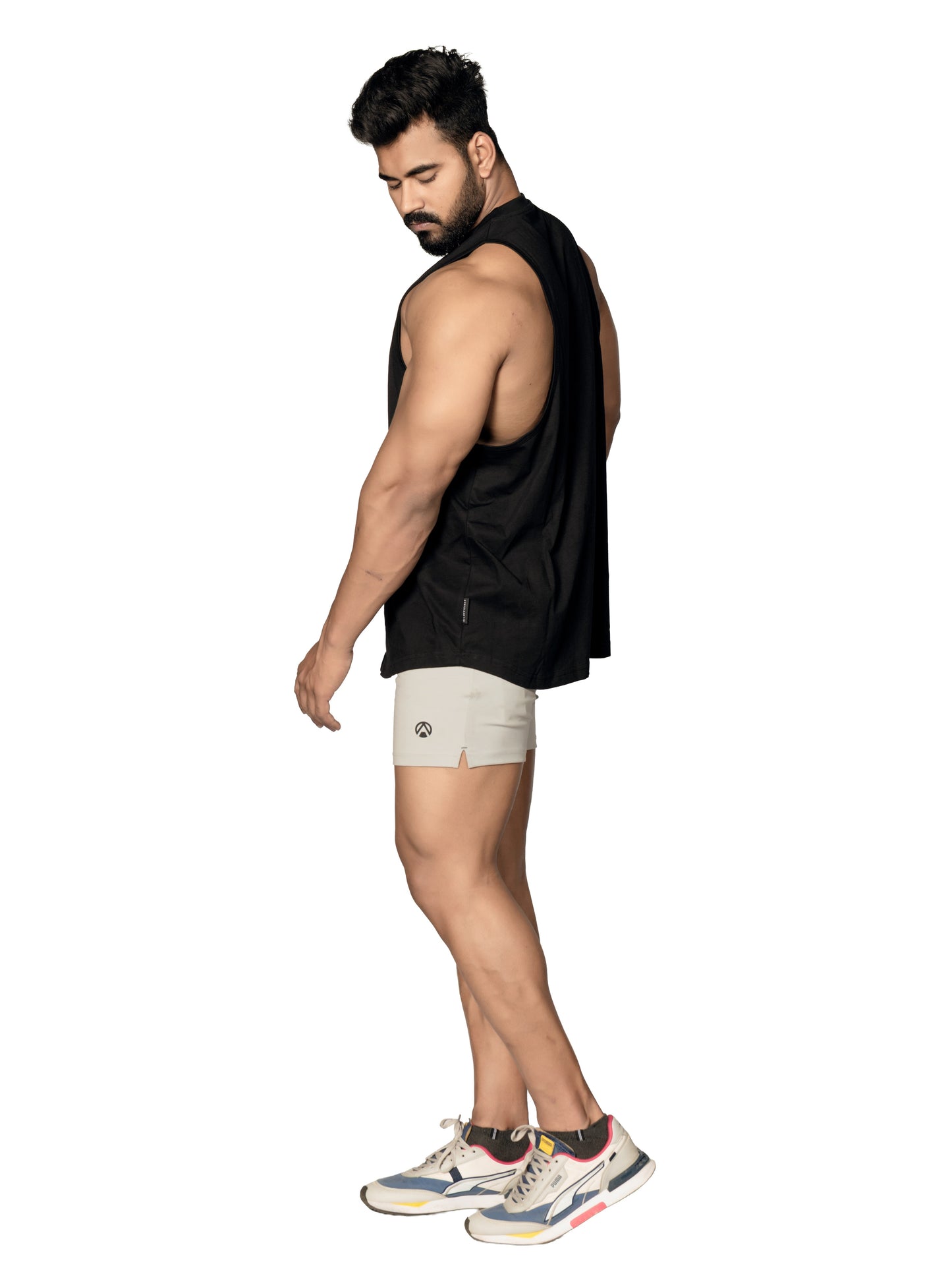 Core Sleeveless Sando Black