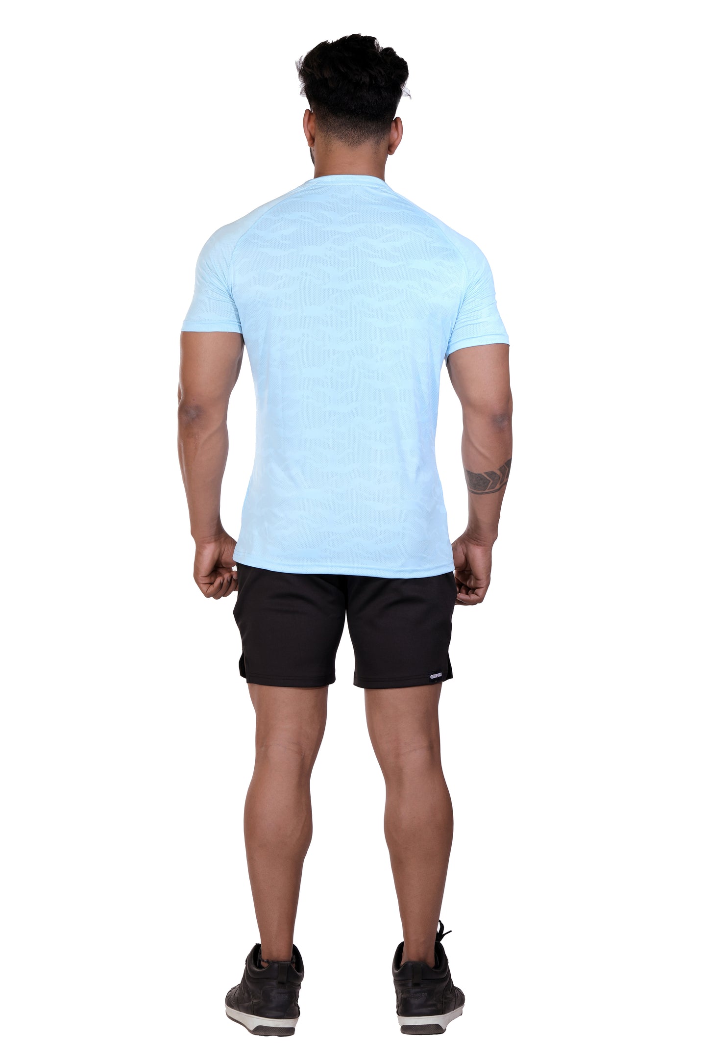 Tactical Tee Half Sleeve Sky Blue