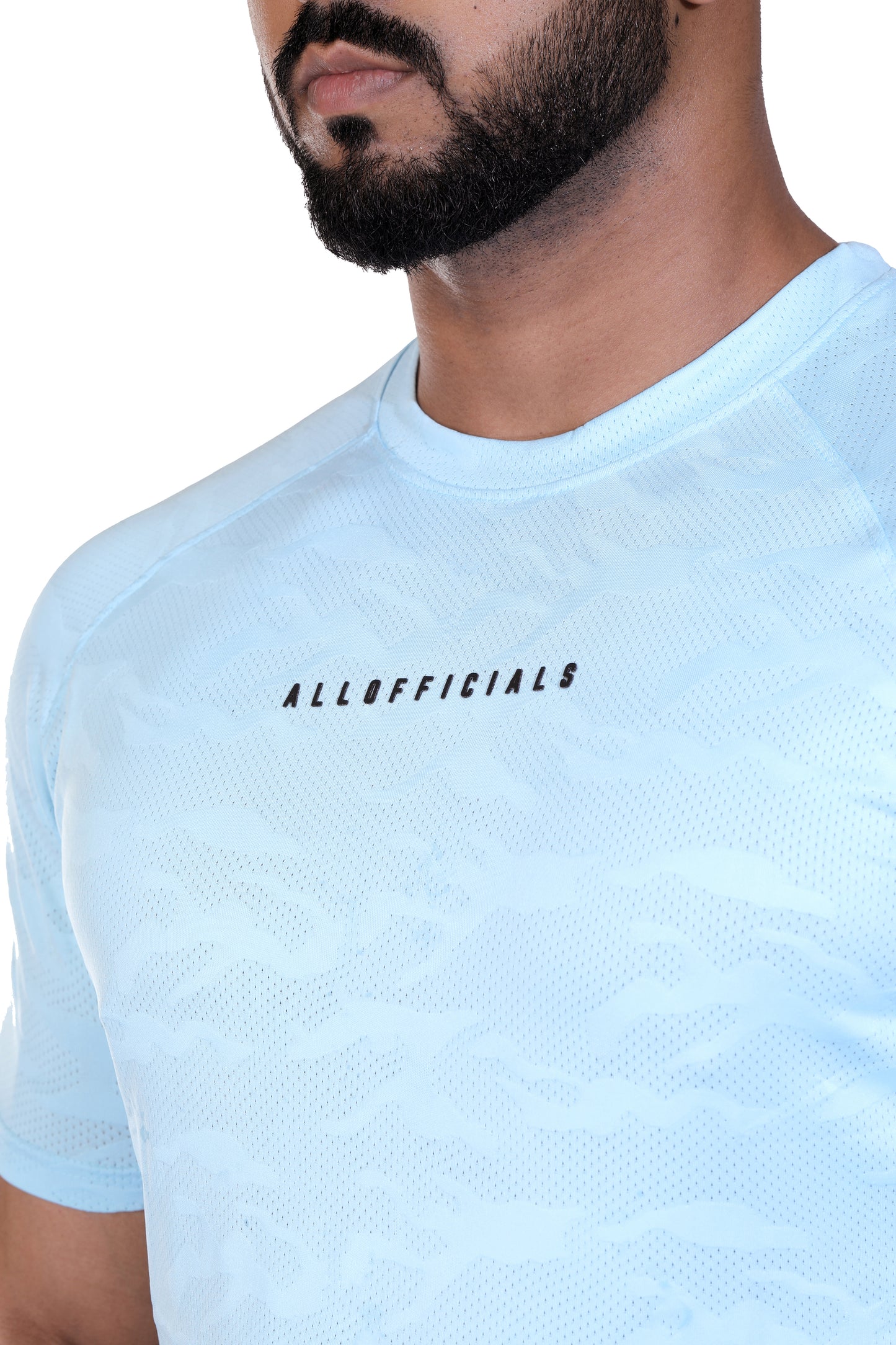 Tactical Tee Half Sleeve Sky Blue