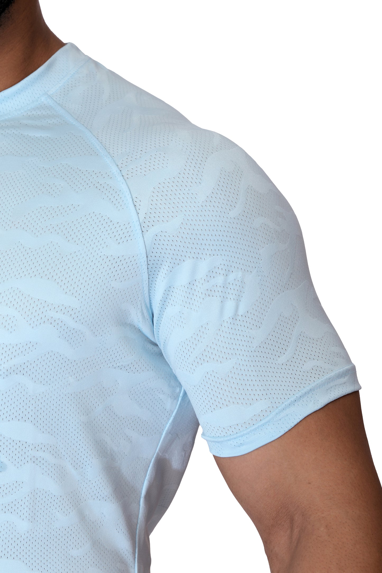 Tactical Tee Half Sleeve Sky Blue
