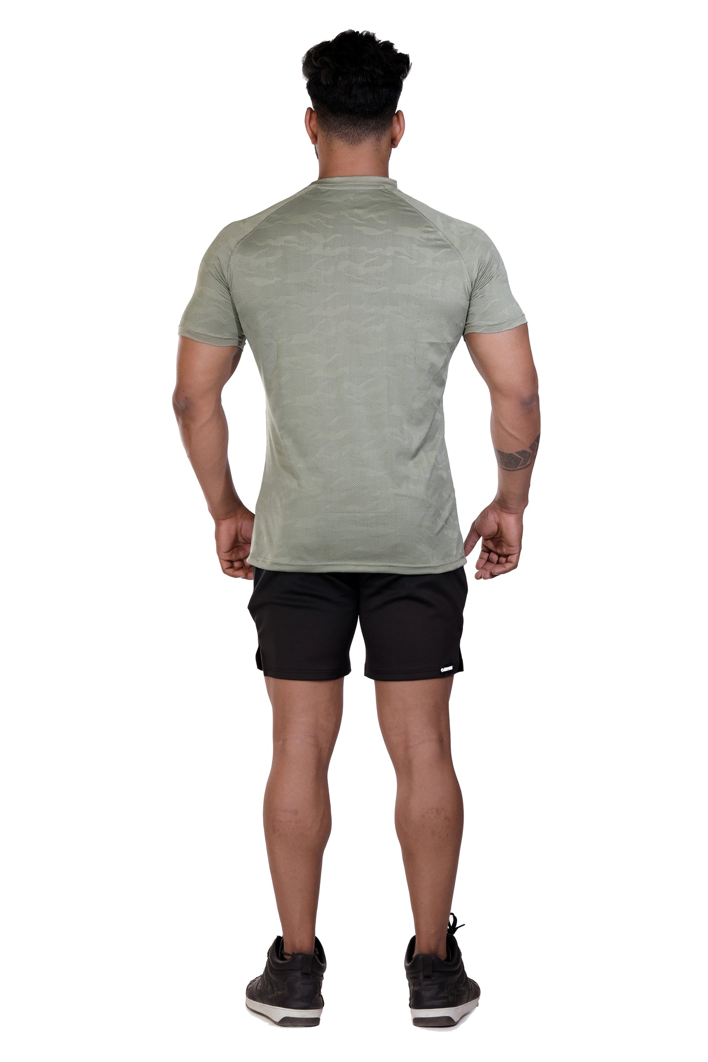 Tactical Tee Half Sleeve Olive Green