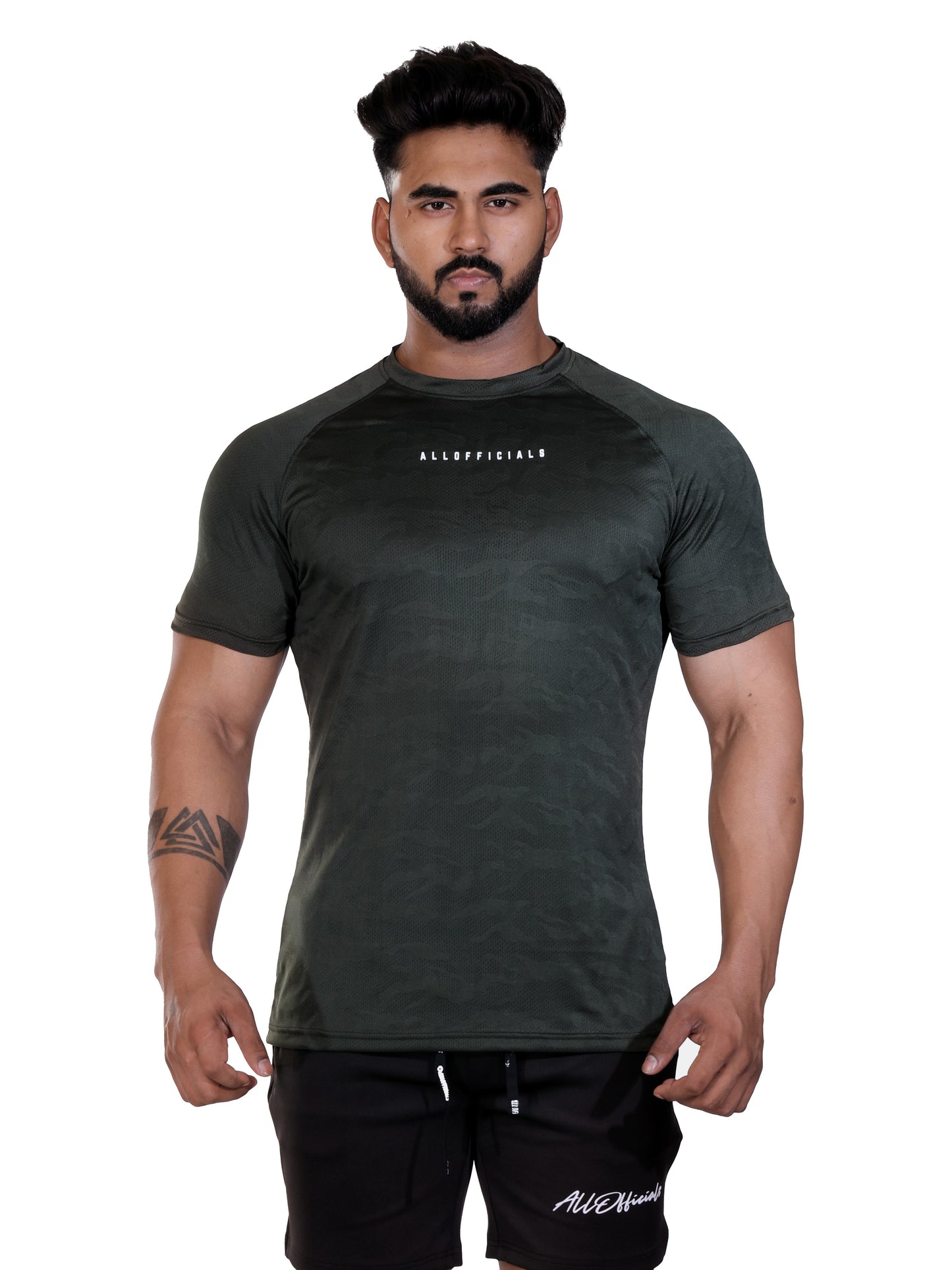 Tactical Tee Half Sleeve Forest Green