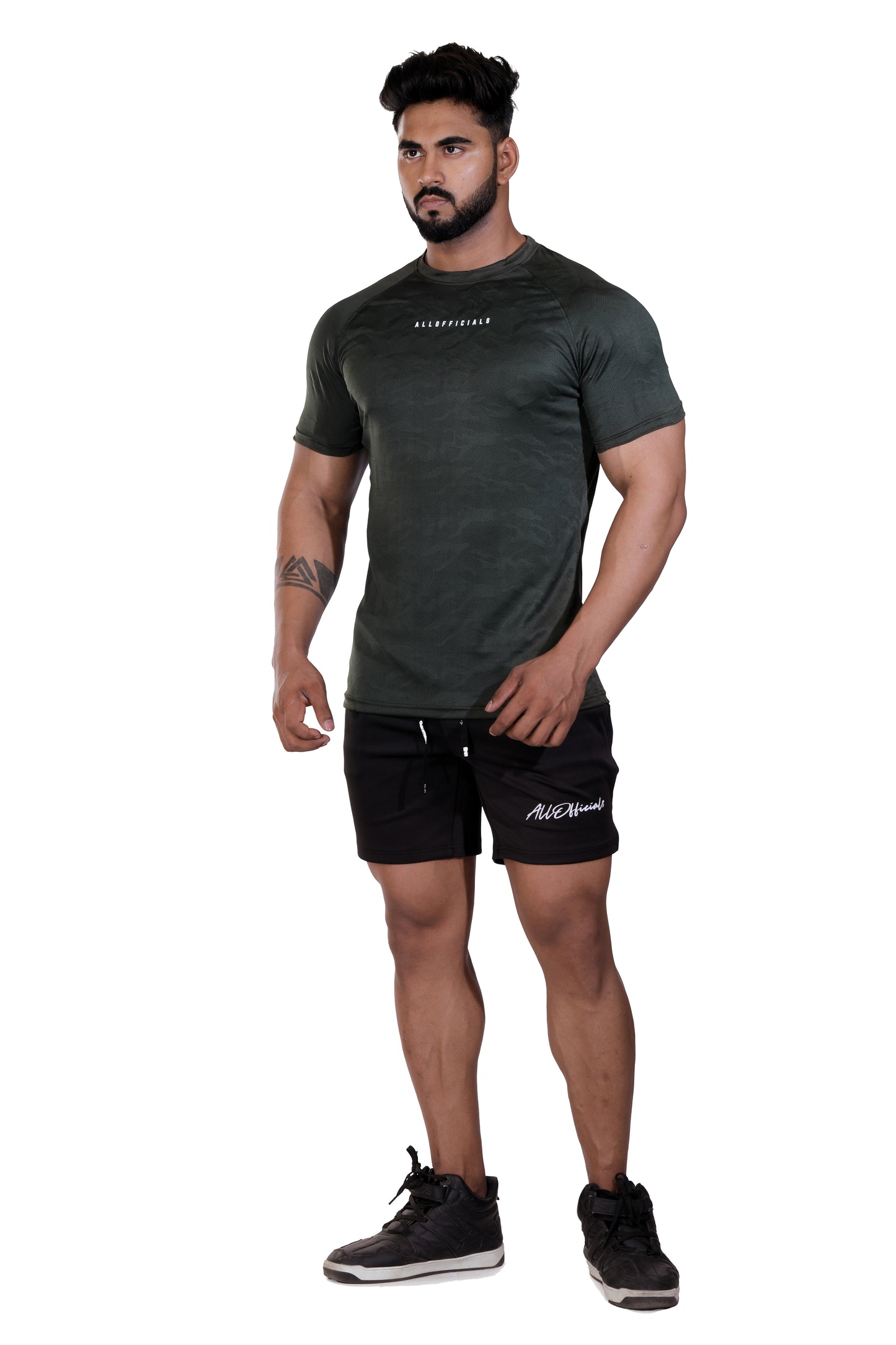 Tactical Tee Half Sleeve Forest Green