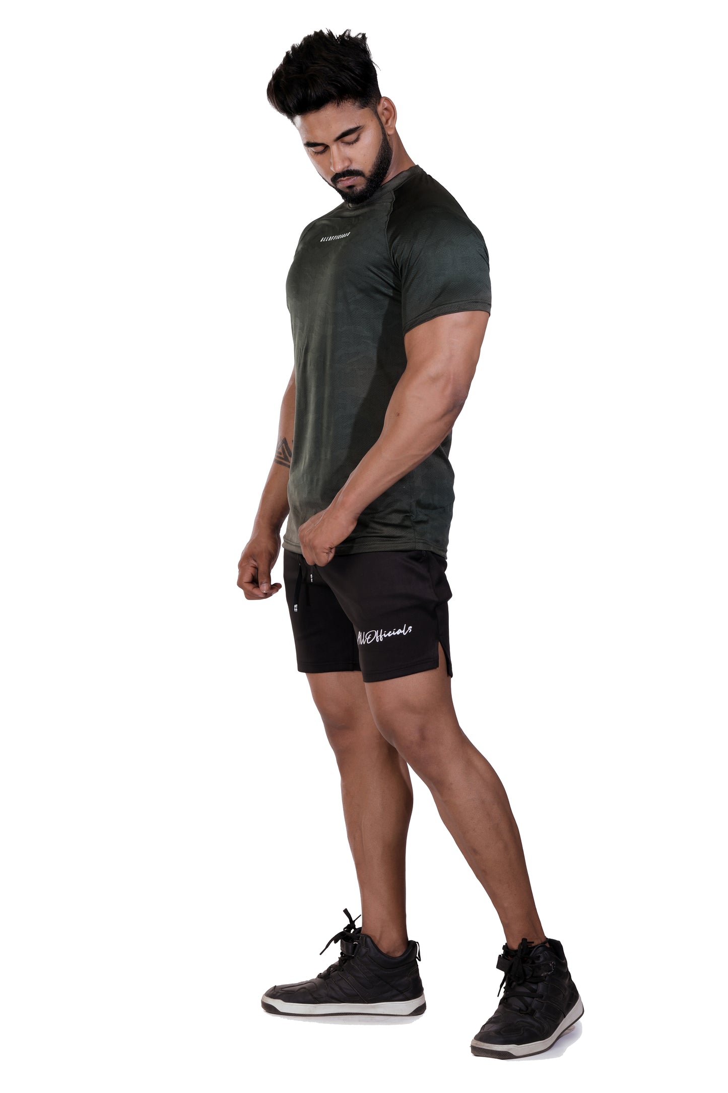 Tactical Tee Half Sleeve Forest Green