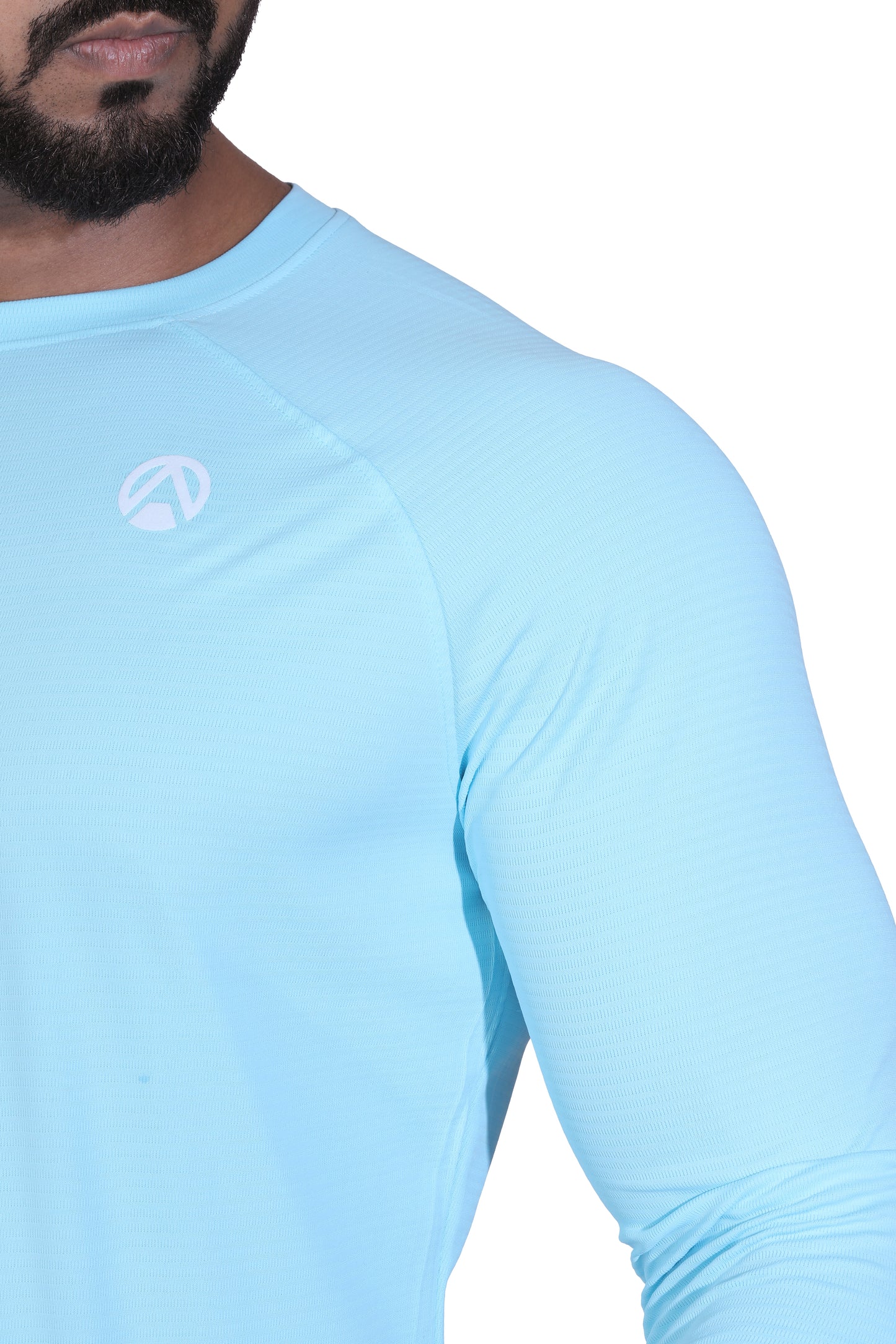 Ultra Light Tee Full Sleeve Ocean Blue