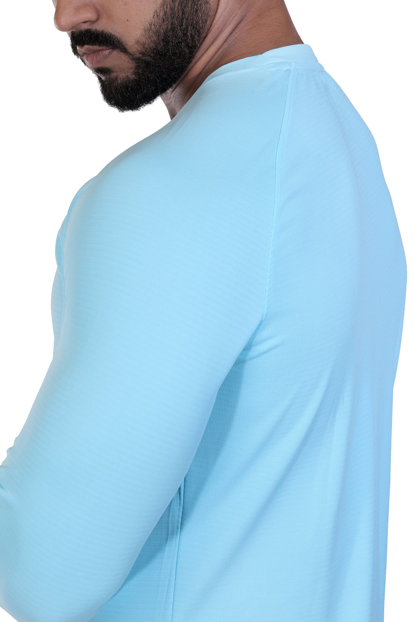 Ultra Light Tee Full Sleeve Ocean Blue