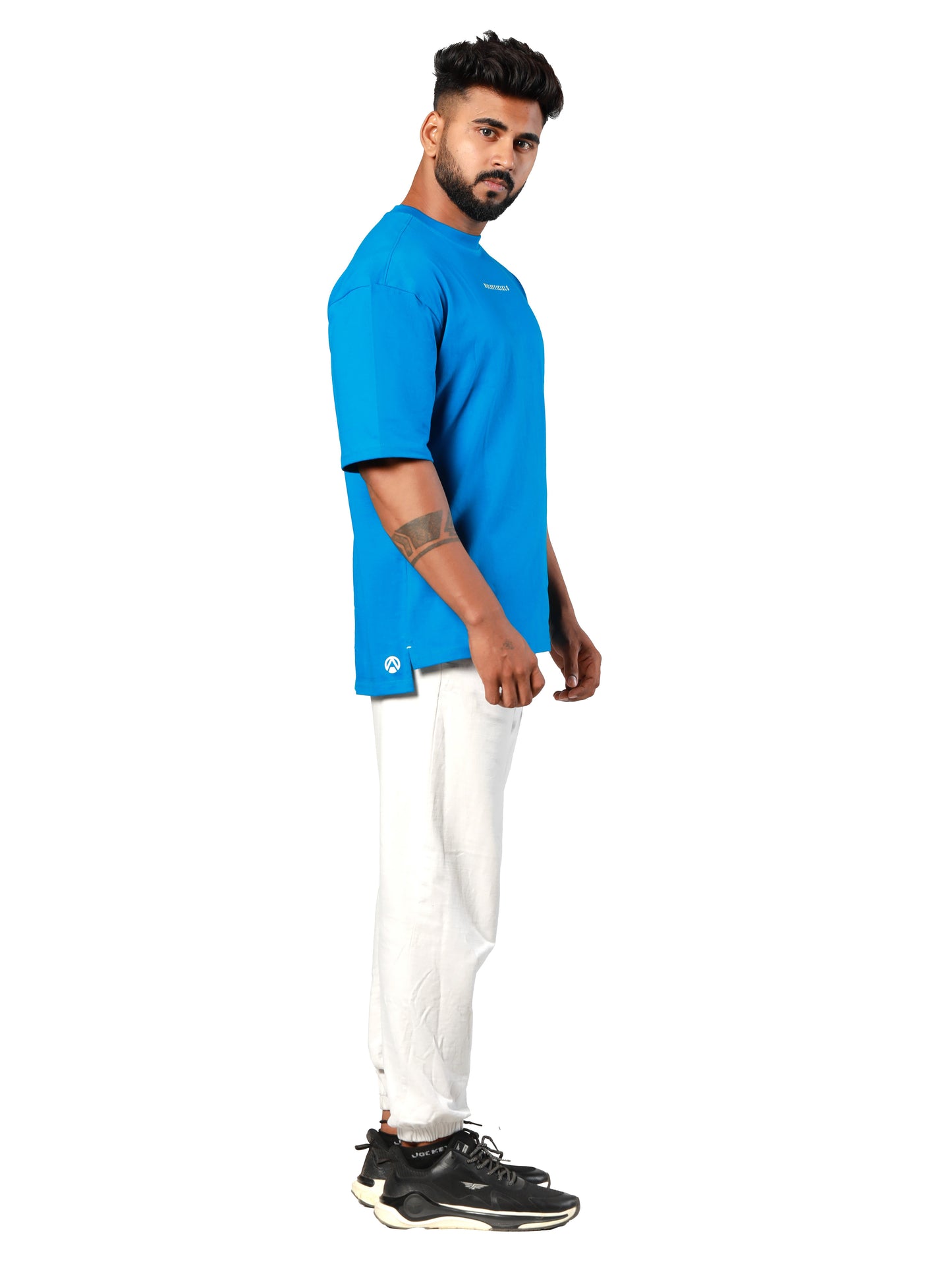 Essential Oversized Tee Deep Sea Blue