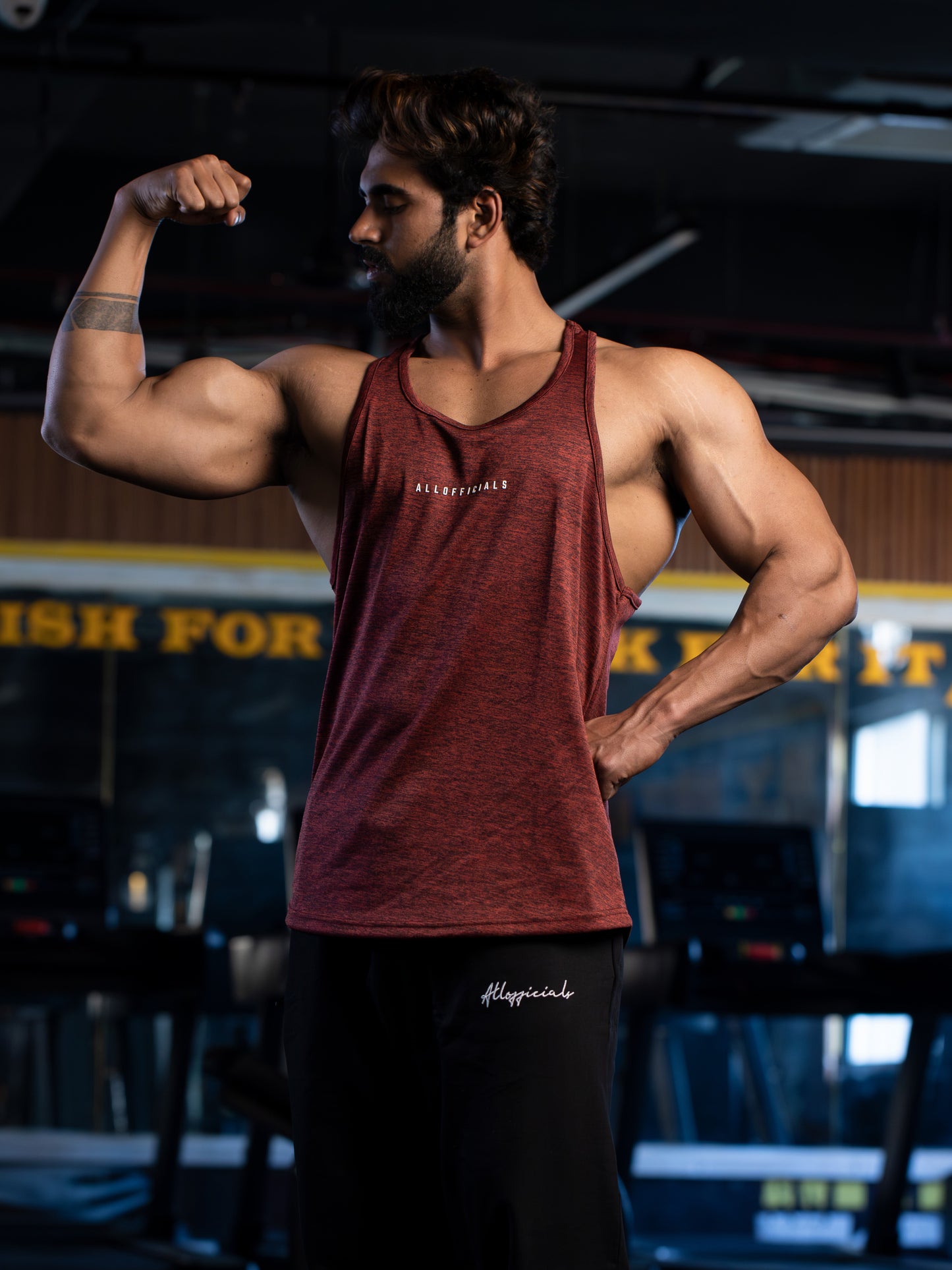 Melange Stringer 3-Pack Maroon
