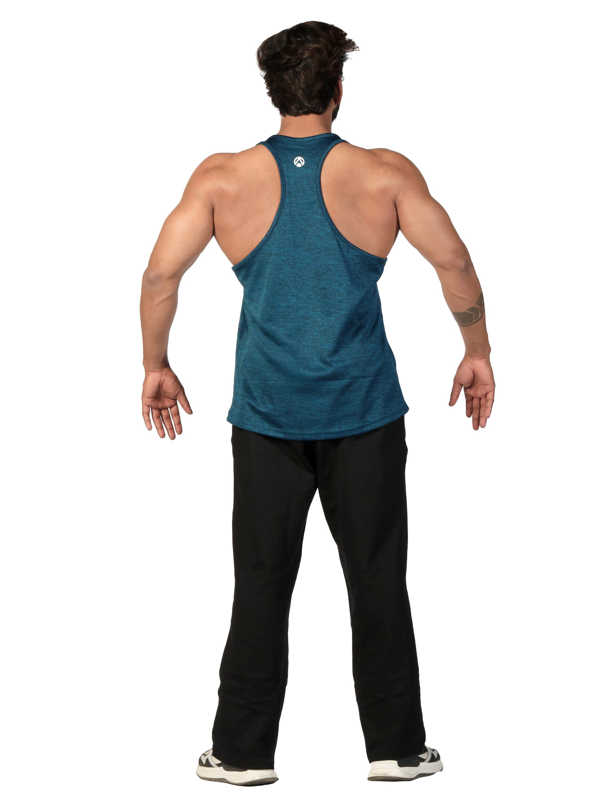 Melange Stringer Blue Back