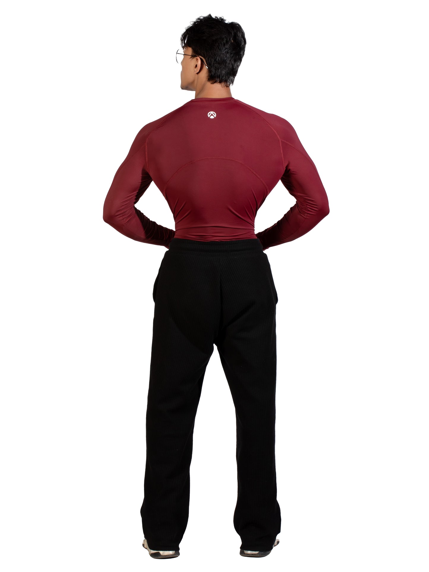 N1 Compression T-Shirt Long Sleeve Winery back