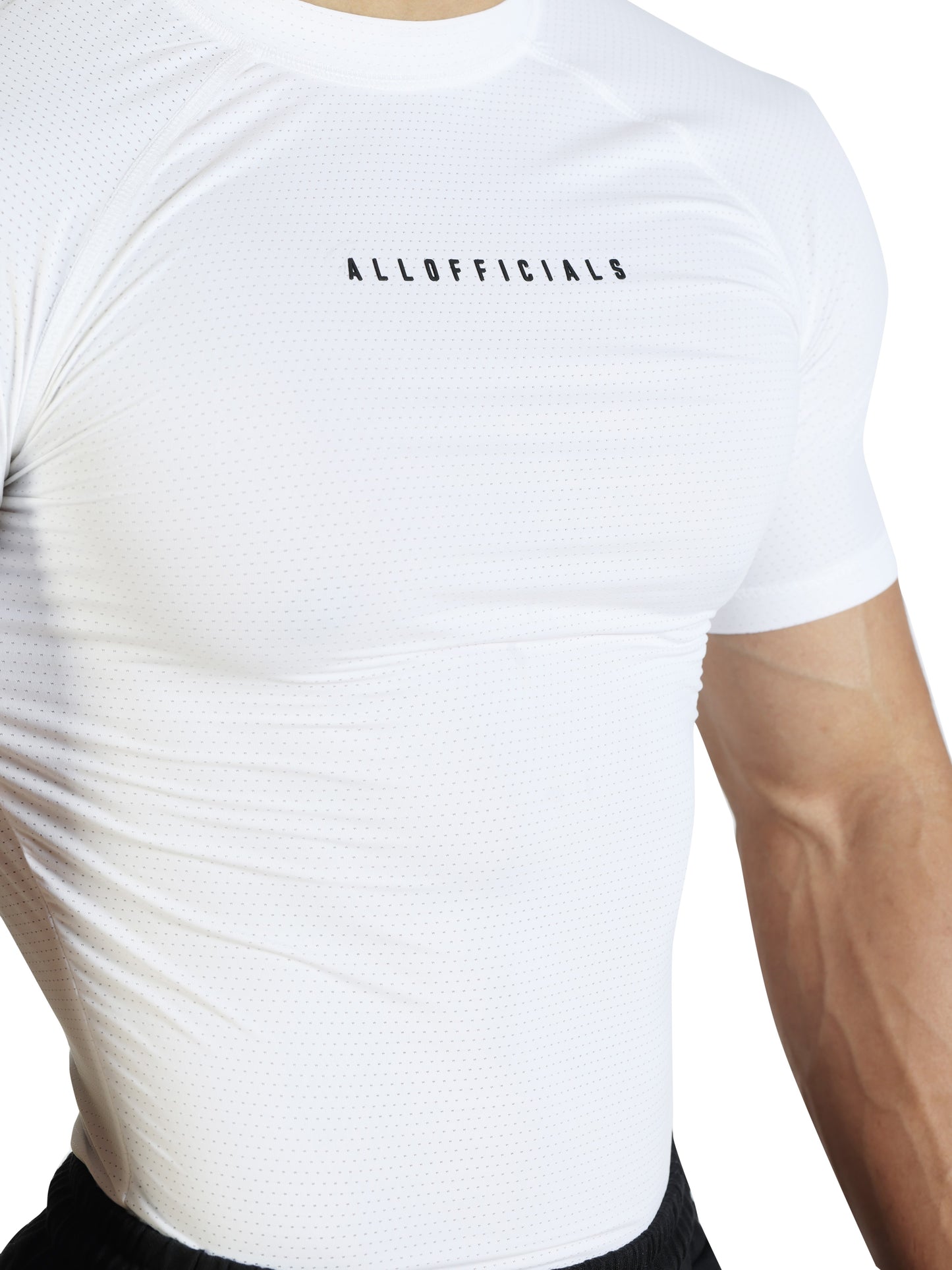 N1 Compression short Sleeve T-shirt (rear view)
