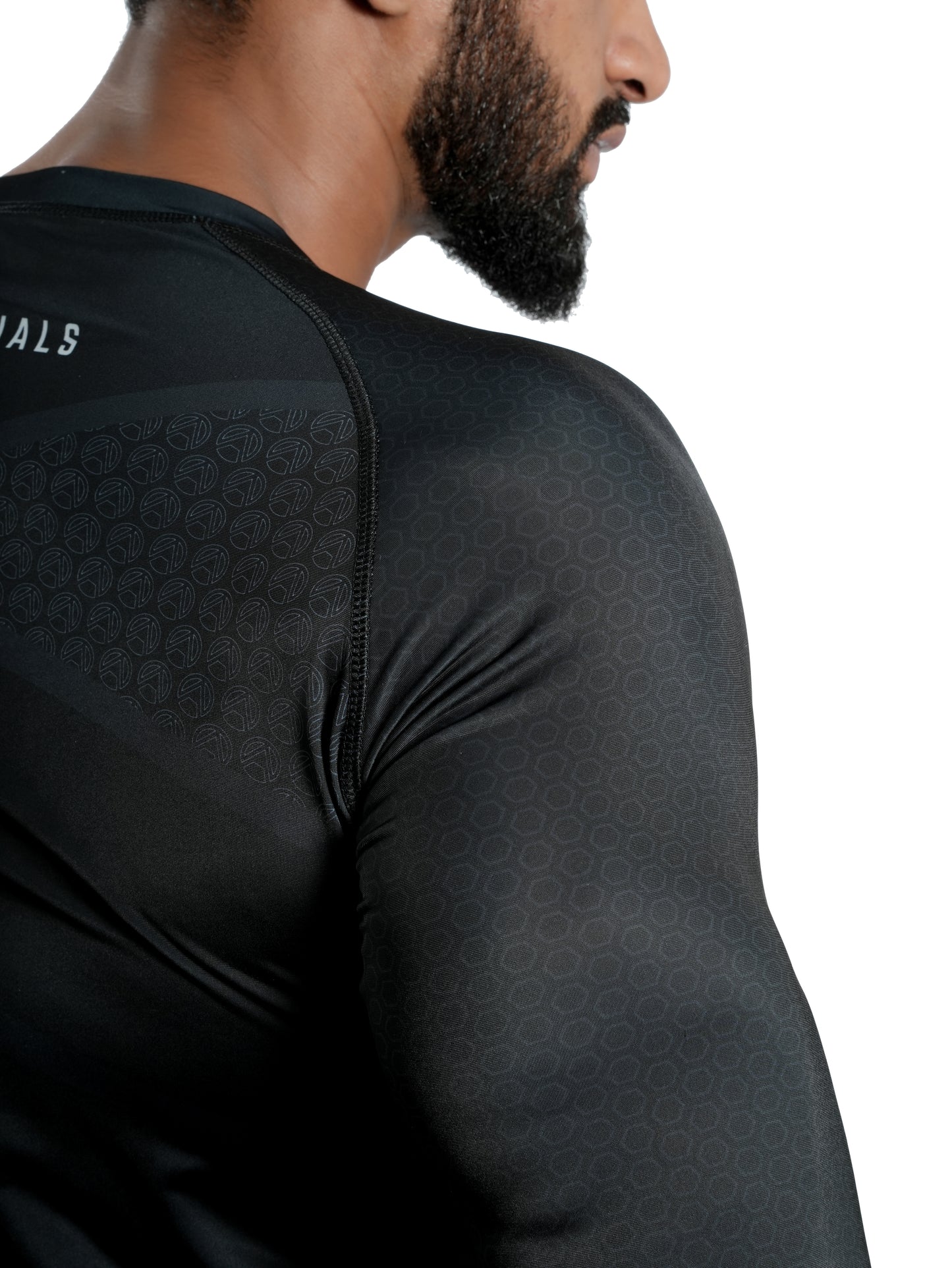 Nylon Compression T-Shirt Full Sleeve Dark-Matter