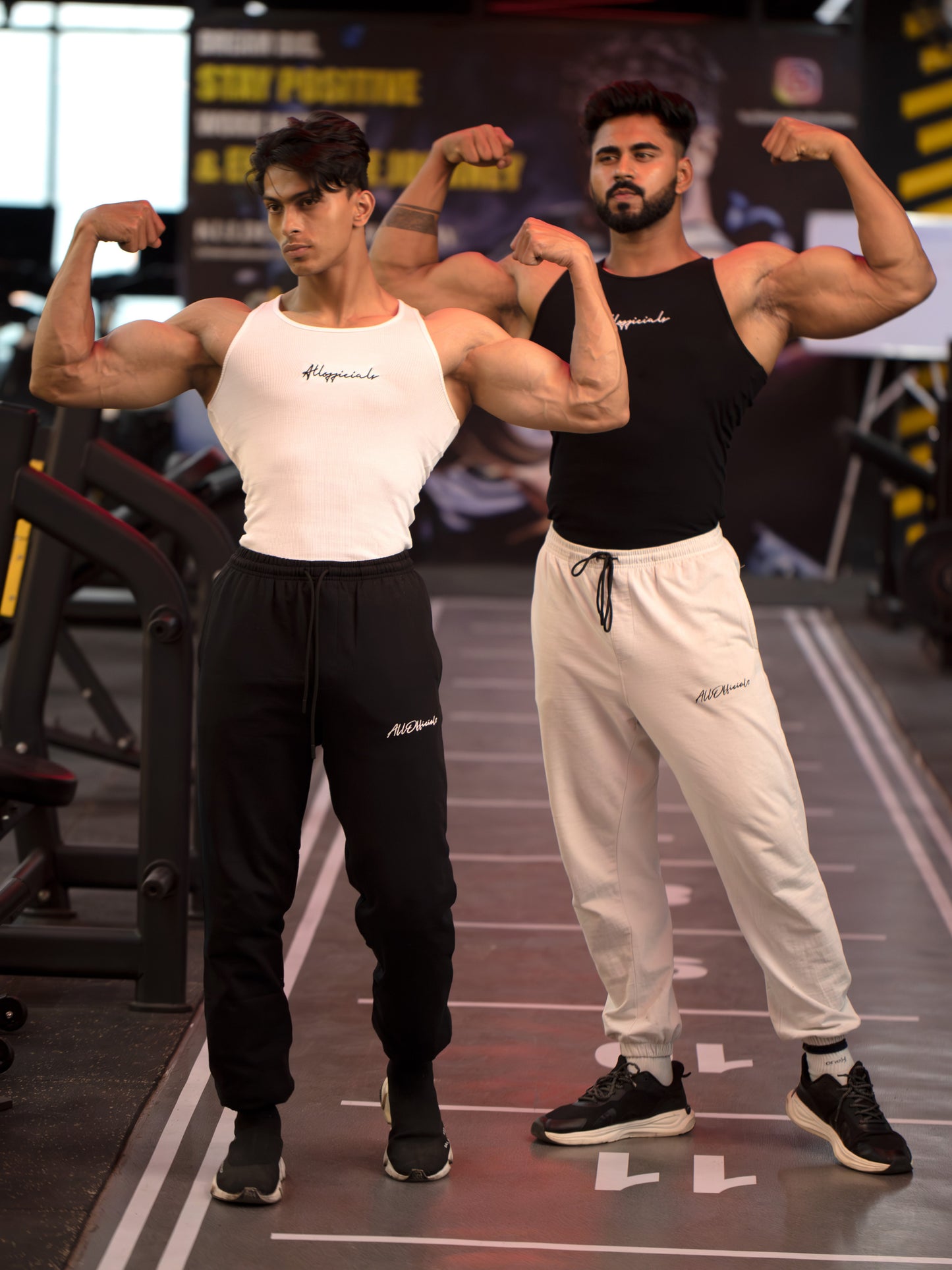 Signature Ribbed Vest 2-Pack (B/W)