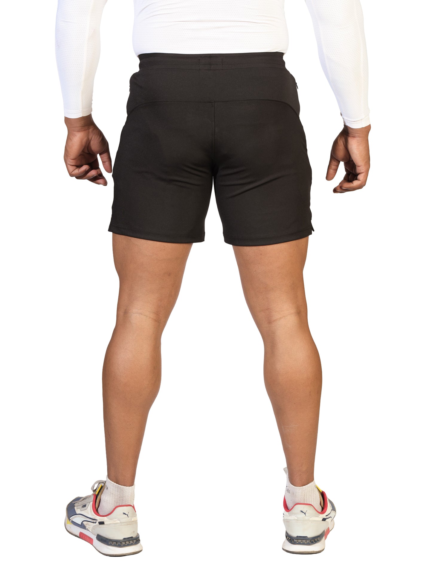 gym shorts for men back side