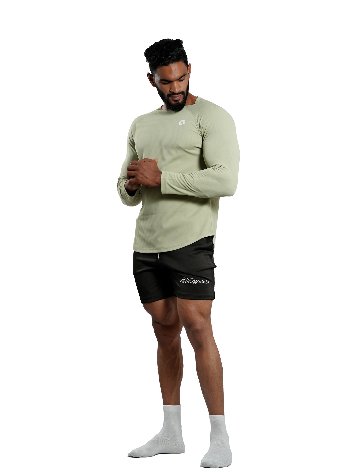 Ultra Light Tee Full Sleeve Pista Green