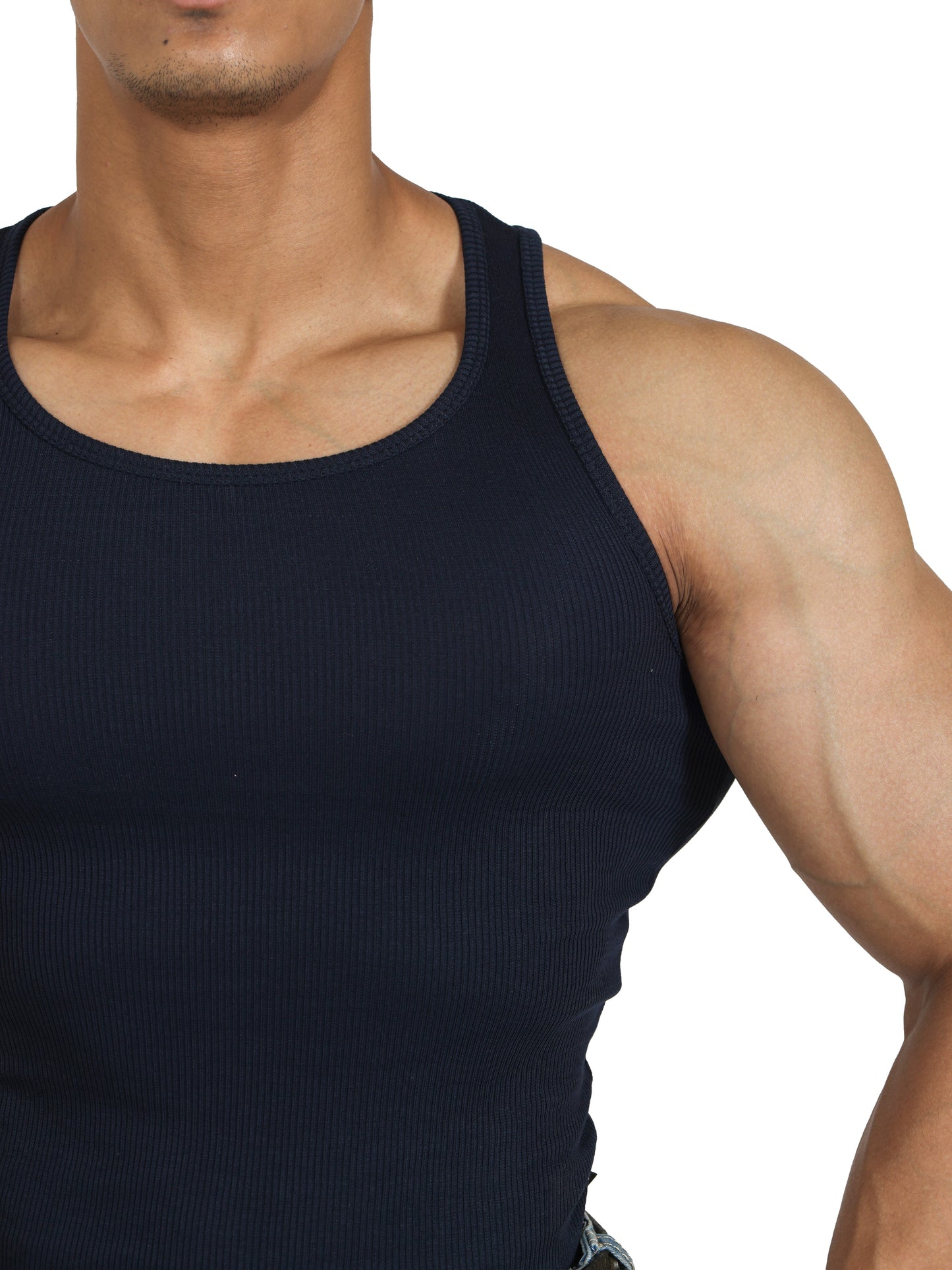 Core Ribbed Vest 2-Pack (VB/IW)