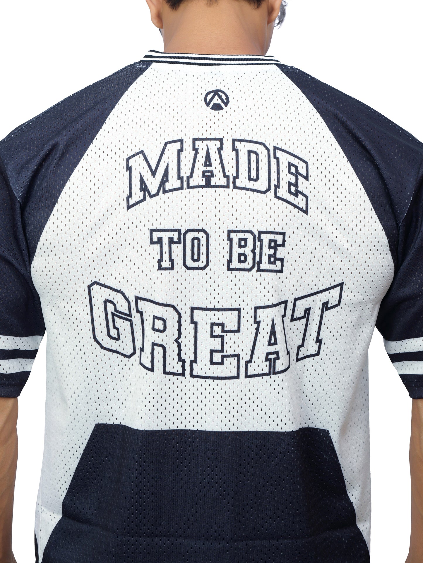 Athletic Mesh Jersey Black