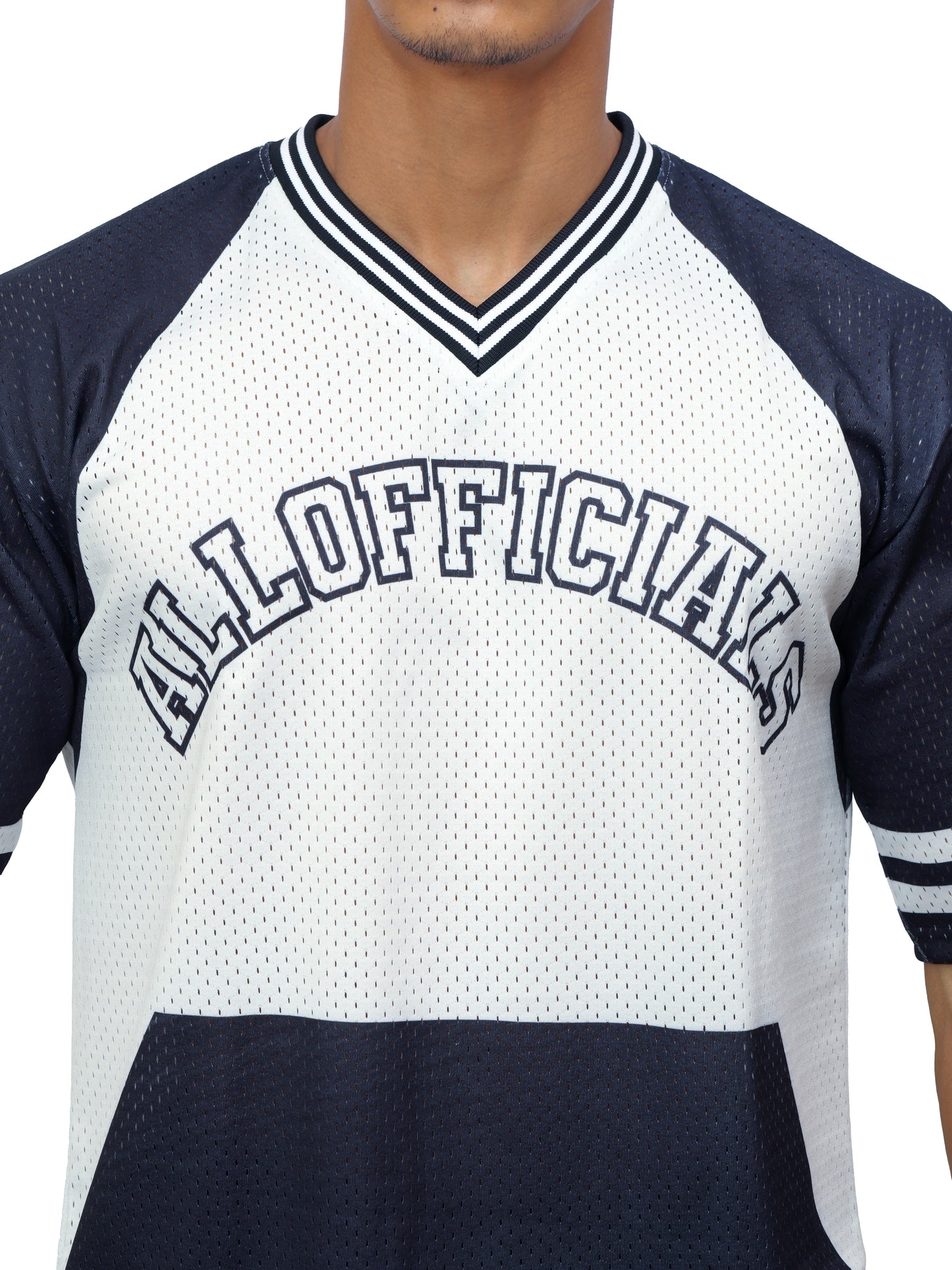 Athletic Mesh Jersey Black