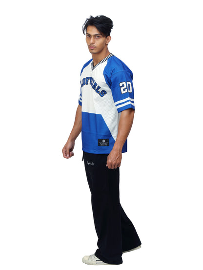 Athletic Mesh Jersey Blue