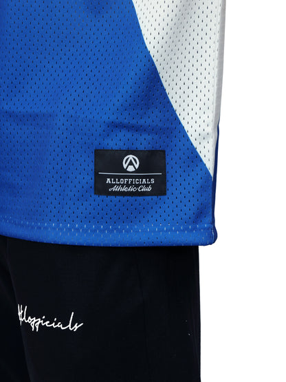 Athletic Mesh Jersey Blue
