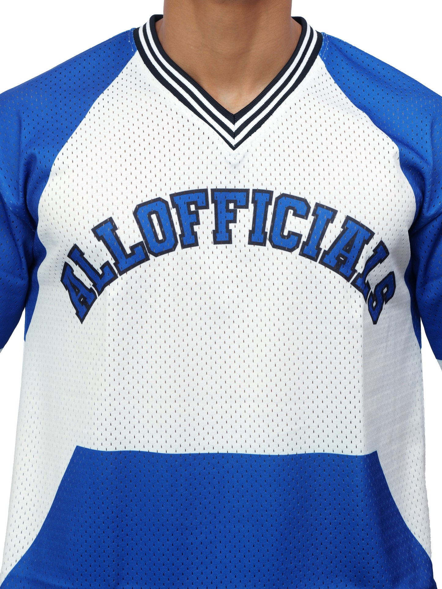 Athletic Mesh Jersey Blue