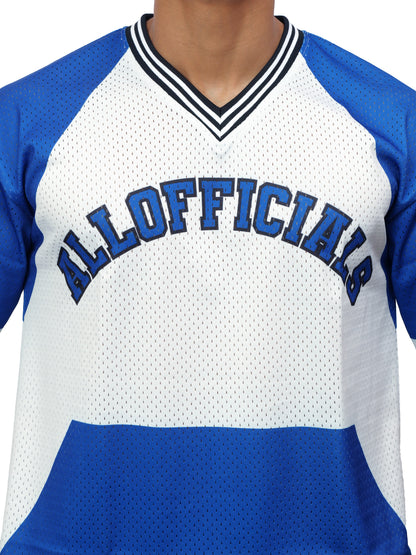 Athletic Mesh Jersey Blue