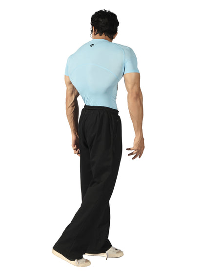 N1 Compression T-Shirt Short Sleeve Sky Blue