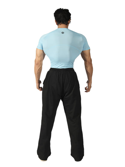 N1 Compression T-Shirt Short Sleeve Sky Blue