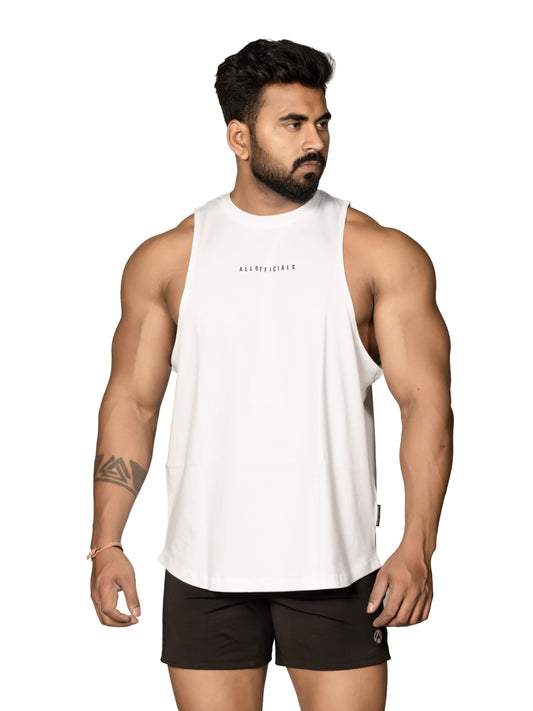 Core Sleeveless Sando White