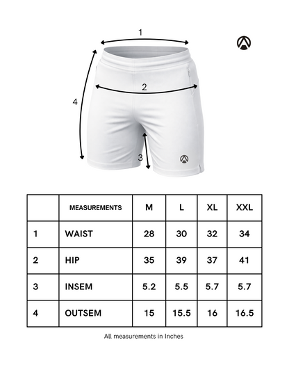 Core Performance Shorts 6" Light Grey