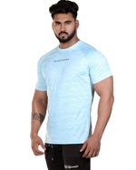 Tactical Tee Half Sleeve Sky Blue