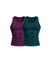 Core Ribbed Vest 2-Pack (PP/DT)