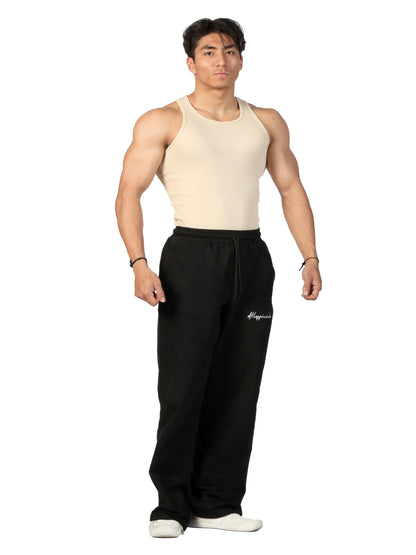 Signature Ribbed Vest Wood Ash