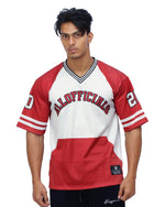 Athletic Mesh Jersey Maroon