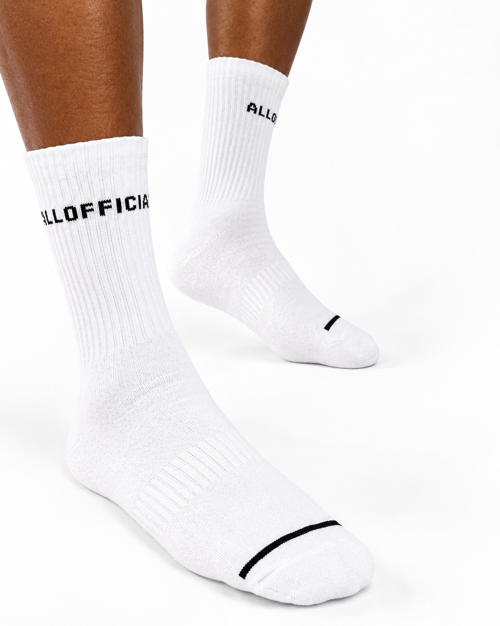 Premium Crew Socks White