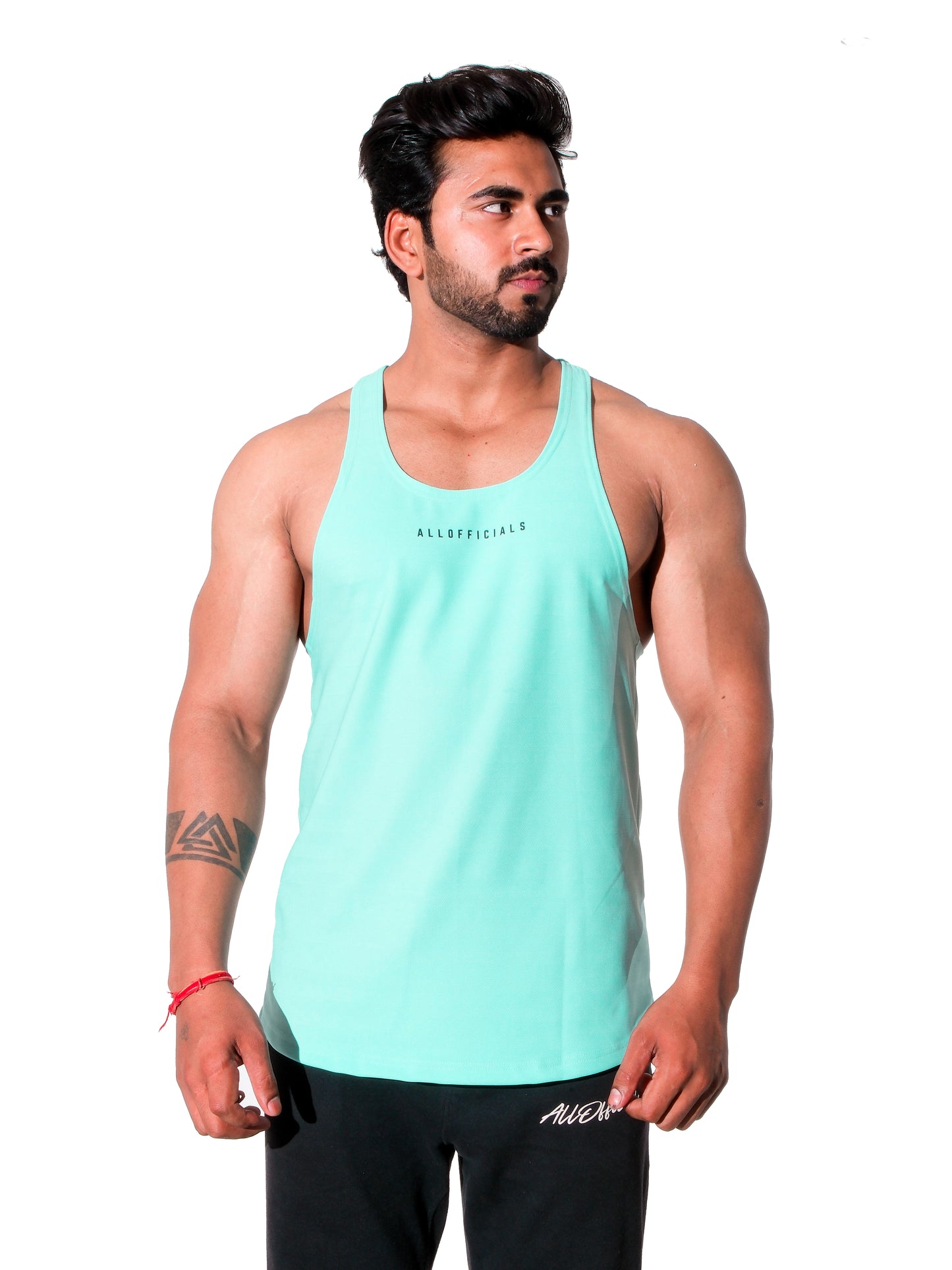 Twill Stringer Aqua