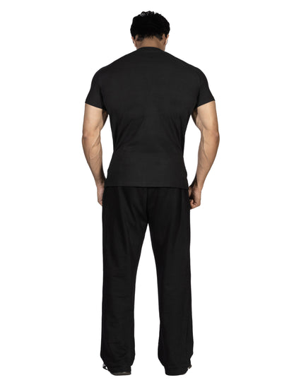 Delta Tee Short Sleeve Black back view