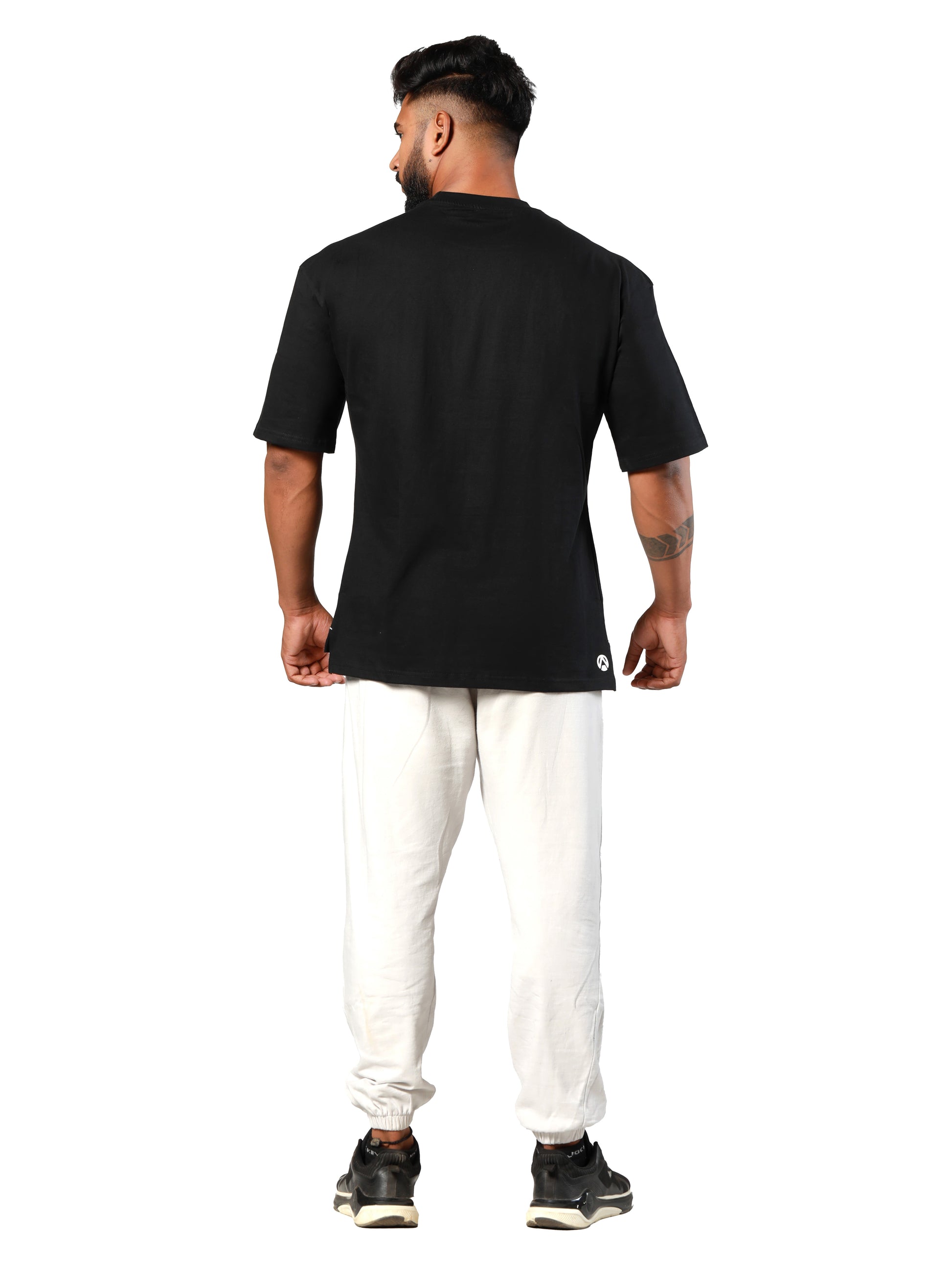 Essential Oversized Tee Black back