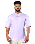 Essential Oversized Tee Light Lavender