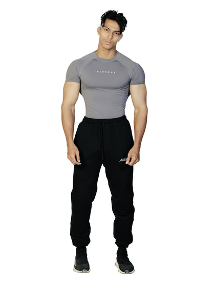 N1 Compression Short Sleeve Medium Grey