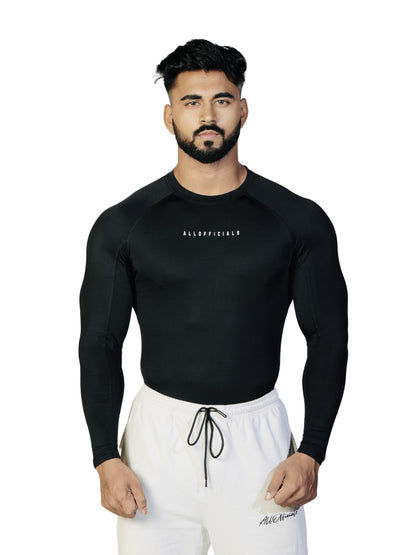 N1 Compression Long Sleeve Black front
