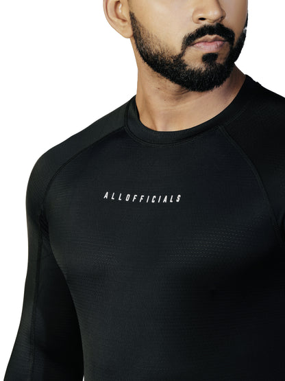 N1 Compression Long Sleeve Black right side