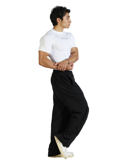 N1 Compression Short Sleeve T-Shirt  Right View White