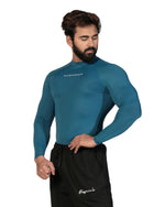N1 Compression T-Shirt Long Sleeve Airforce Blue