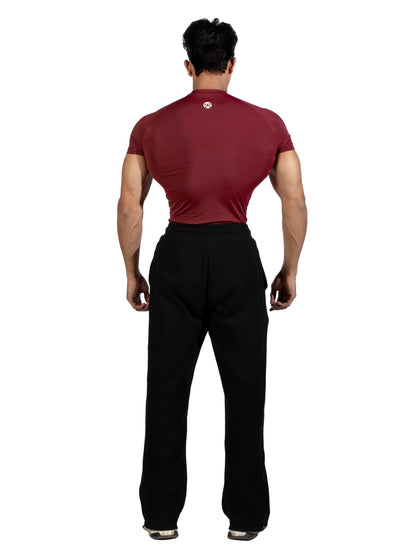 N1 Compression T-Shirt Short Sleeve Winery back
