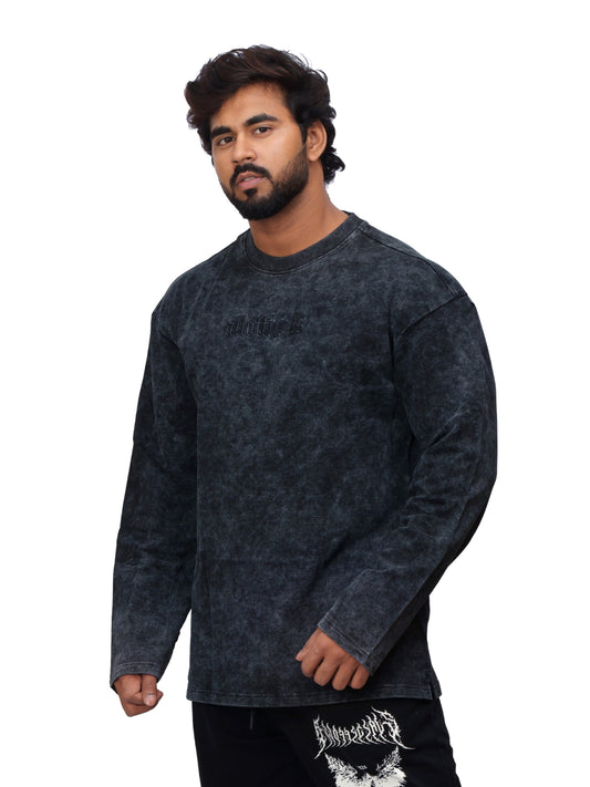 Oversize Washed Tee Long Sleeve