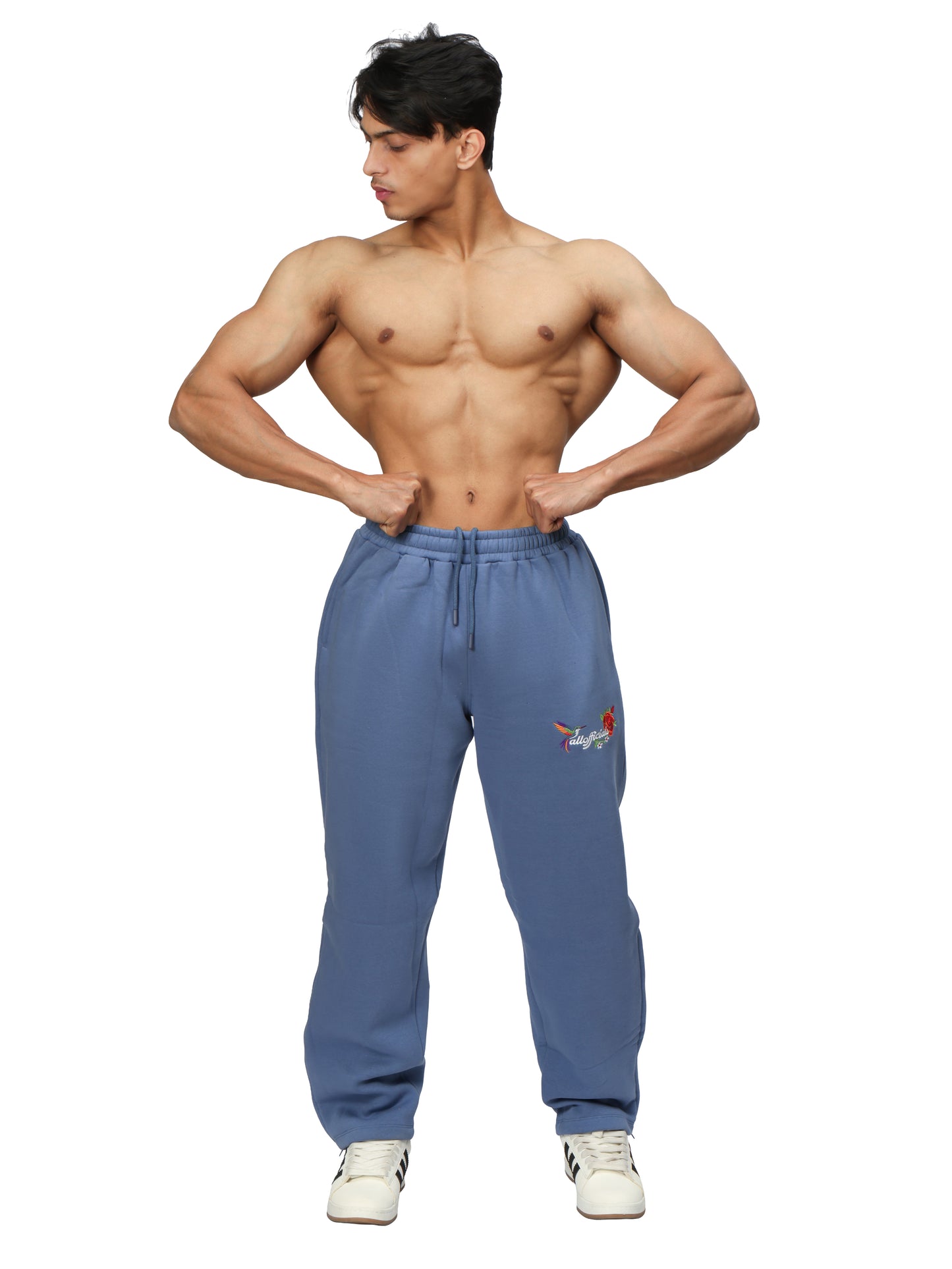 Premium ESSENCE Gym Sweatpants Country Blue