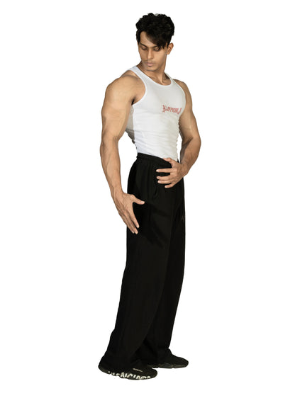 Revenge Ribbed Vest White
