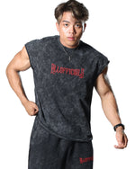 Revenge Washed Cut-Offs Black